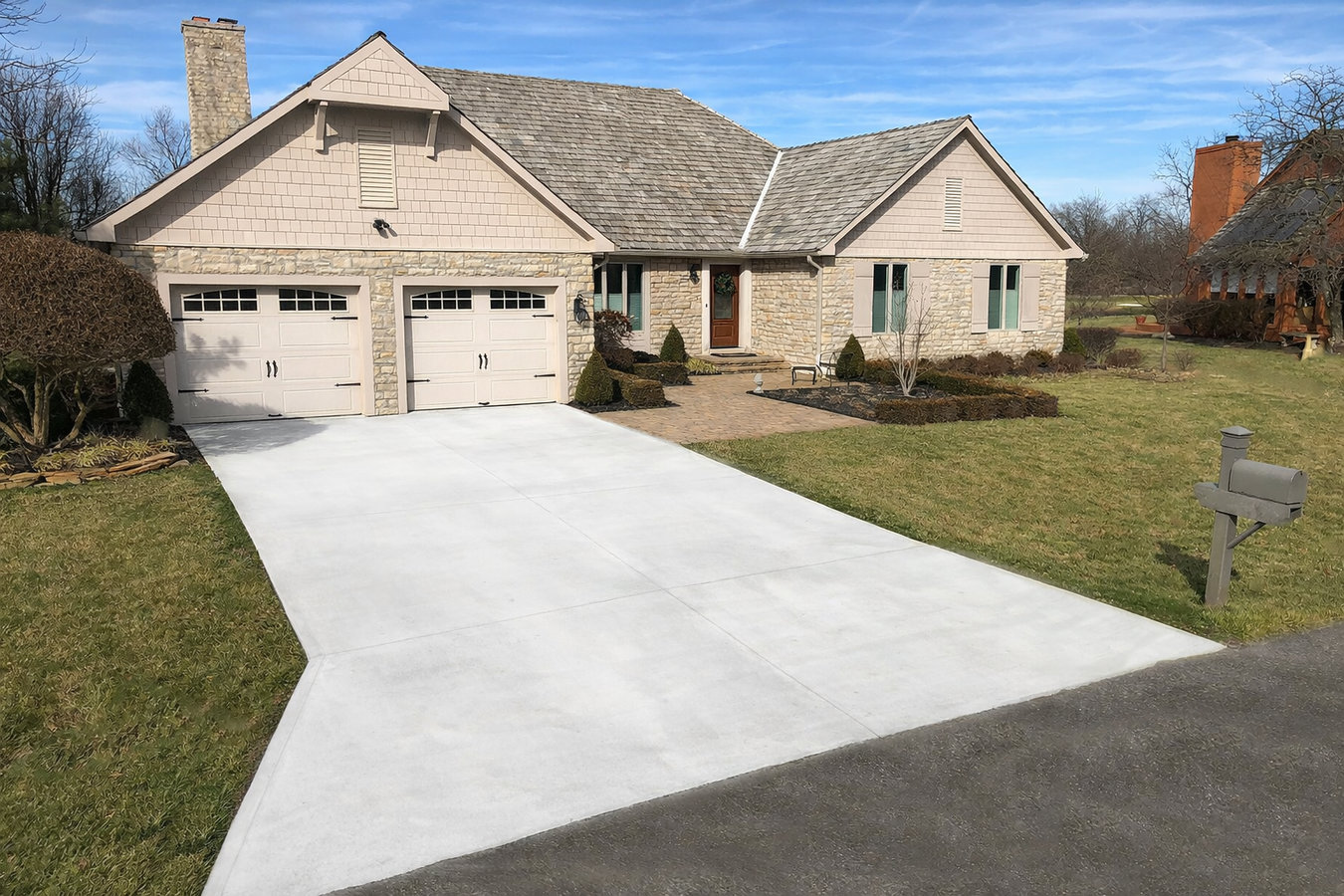 Concrete driveway building in Missoula, MT